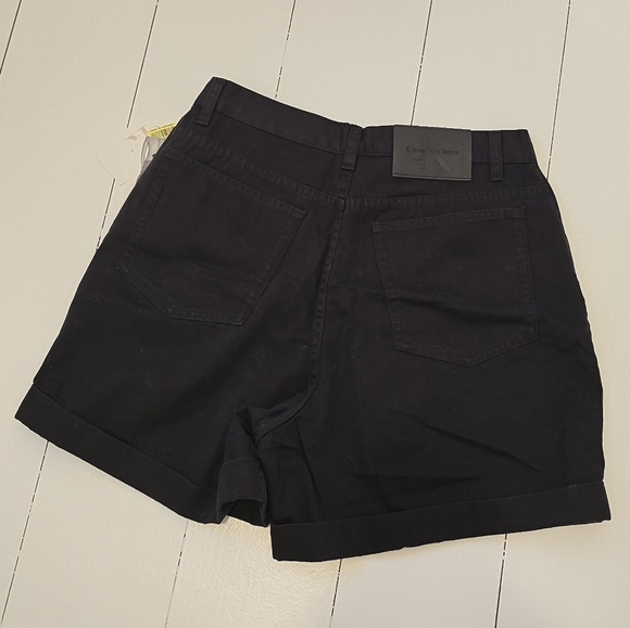 Vintage Y2K Calvin Klein Jeans Chino Cuff Short 12 Deadstock - Picture 2 of 5